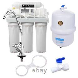 5 Stage Reverse Osmosis RO System Water Filter With Alkaline Filter 50GPD