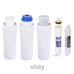 5 Stage Reverse Osmosis RO System Water Filter With Alkaline Filter 50GPD