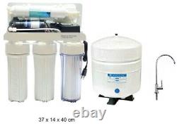 5 Stage Reverse Osmosis System 80 GDP MEMBRAN / Water Filtration System