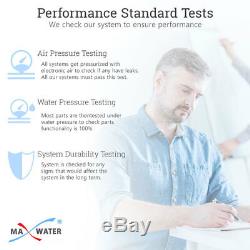 5 Stage Reverse Osmosis System PLUS Extra 7 Max Water USA Filters & TDS Meter