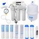 5 Stage Reverse Osmosis System Ro Filter With Extra 13 Filters & Pressure Gauge