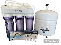 5 Stage Reverse Osmosis Water Filtration System 100 GPD