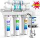 5 Stage Under Sink Reverse Osmosis Home Drinking Water Filtration System 100gpd