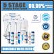 5 Stage Under Sink Reverse Osmosis Ro System Drinking Water Filter System Nsf