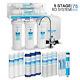 5 Stage Undersink Drinking Reverse Osmosis System With 12 Water Filters 75gpd