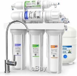 5-Stage Undersink Reverse Osmosis Drinking Water Filter System 75 GPD