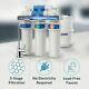 5 Stage Undersink Reverse Osmosis Water Filter System 100gpd Nsf Certified