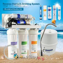 5 Stage Whole House Reverse Osmosis Water System RO Home Dispenser + FILTERS Top