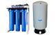 600 Gpd Commercial Reverse Osmosis Water Filter System Booster Pump +20 Gal Tank