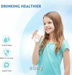6Stage Undersink Reverse Osmosis RO System Drinking Water Filter 75G Alkaline pH