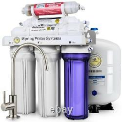 6-Alkaline Stage Reverse Osmosis Drinking Water Filtration System, WQA Gold Seal