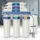 6 Stage 100gpd Alkaline Reverse Osmosis Ro Drinking Water Filter System Purifier
