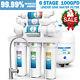 6 Stage 100gpd Ph Alkaline Reverse Osmosis Drinking Water Filter System Purifier