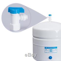 6-Stage 100GPD UV Ultra Violet Sterilizer Reverse Osmosis Water Filter System RO