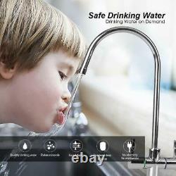 6 Stage 75GPD PH Alkaline Reverse Osmosis UnderSink Water Filter System Purifier