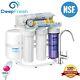 6 Stage 75gpd Reverse Osmosis Ro System Alkaline Drinking Water Filtration Nsf