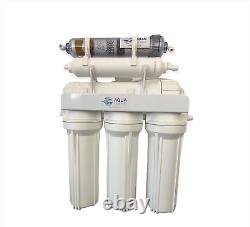 6 Stage ALKALINE pH Reverse Osmosis Drinking Water Filtration System 50 GPD