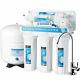 6 Stage Advanced Reverse Osmosis Drinking Water System Add Alkaline Filter 75gpd