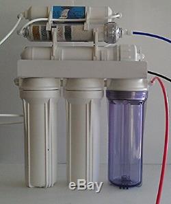 6 Stage Anti-oxidant Under Sink RO Drinking Water System + Patenet ERP 500 Pump