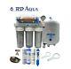 6 Stage Clear Ro Di Water Filter System With 100 Gpd Membrane