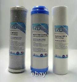 6 Stage Clear RO Water Filter System with 75 GPD Membrane