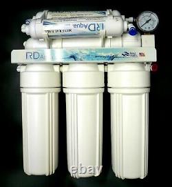 6 Stage RO Water Filter System with 75 GPD Membrane