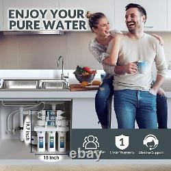 6 Stage Reverse Osmosis Alkaline Water Filtration System Extra 9 Water Filters