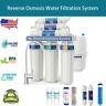 6 Stage Reverse Osmosis Ro System Water Filter With Alkaline Filter 100gpd Nsf