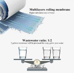 6 Stage Reverse Osmosis RO System Water Filter With Alkaline Filter 75 GPD