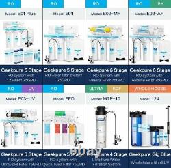 6 Stage Reverse Osmosis RO System Water Filter With Alkaline Filter 75 GPD