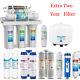 6 Stage Reverse Osmosis System 75g Drink Water Filtration System 14 Extra Filter