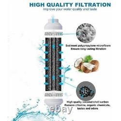 6 Stage Reverse Osmosis System RO Water Filter 50GPD RO Membrane Cartridges Set
