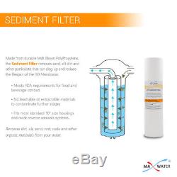 6 Stage Reverse Osmosis Water Filter System + Remineralization PH Mineral Filter