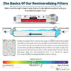 6 Stage pH Alkaline Reverse Osmosis Home Drinking Water Filter System