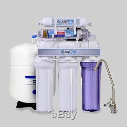 6 Stage pH Mineral Reverse Osmosis Water System with Permeate Pump 1000 150GPD