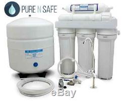 6 stages undersink RO reverse osmosis water filter system with alkaline filter