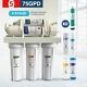 75gpd Reverse Osmosis System Ro Waterfilter Undersink Drinking Water Filtration
