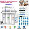 75g/100gpd 5stage Water Filter Ro System Under Sink Kitchen Purifier Replacement