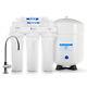 75 Gpd Reverse Osmosis Filtration System 5 Stage, Chrome Faucet, 4 Gal