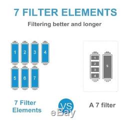 7 Stage Home Drinking Reverse Osmosis System Extra 7 Express Water Filters Clean