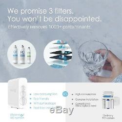 7 Stage Reverse Osmosis Water Filtration System, NSF Certified, by Waterdrop