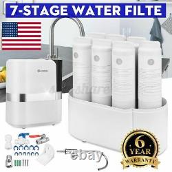 7 stage Faucet Water Filter System Kitchen Sink Filtration Purifier Set withFaucet