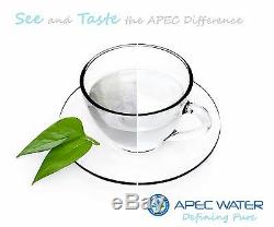 APEC 5 Stage 90 GPD Reverse Osmosis Water Filter System For Low Pressure RO-PERM