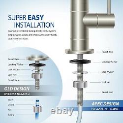 APEC 6 Stage 75 GPD Ultra Violet Sterilizer Reverse Osmosis System ROES-UV75-SS