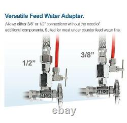 APEC 6 Stage 75 GPD Ultra Violet Sterilizer Reverse Osmosis System ROES-UV75-SS