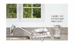 APEC Portable Countertop Reverse Osmosis Water Filter System, Installation-Fr
