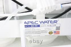 APEC RO 90 Reverse Osmosis Drinking Water Filtration System w Chrome Faucet