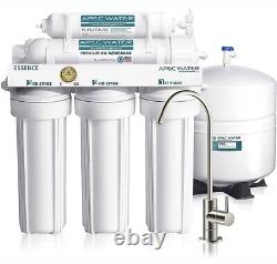 APEC Water Essence 5-Stage 50 GPD Reverse Osmosis Water Filtration System NEW