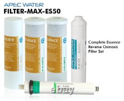 APEC Water Systems ROES-50 Essence Series Top Tier 5-Stage Certified Ultra Safe