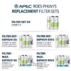 APEC Water Systems ROES-PHUV75 Essence 7-Stage Reverse Osmosis Water System New